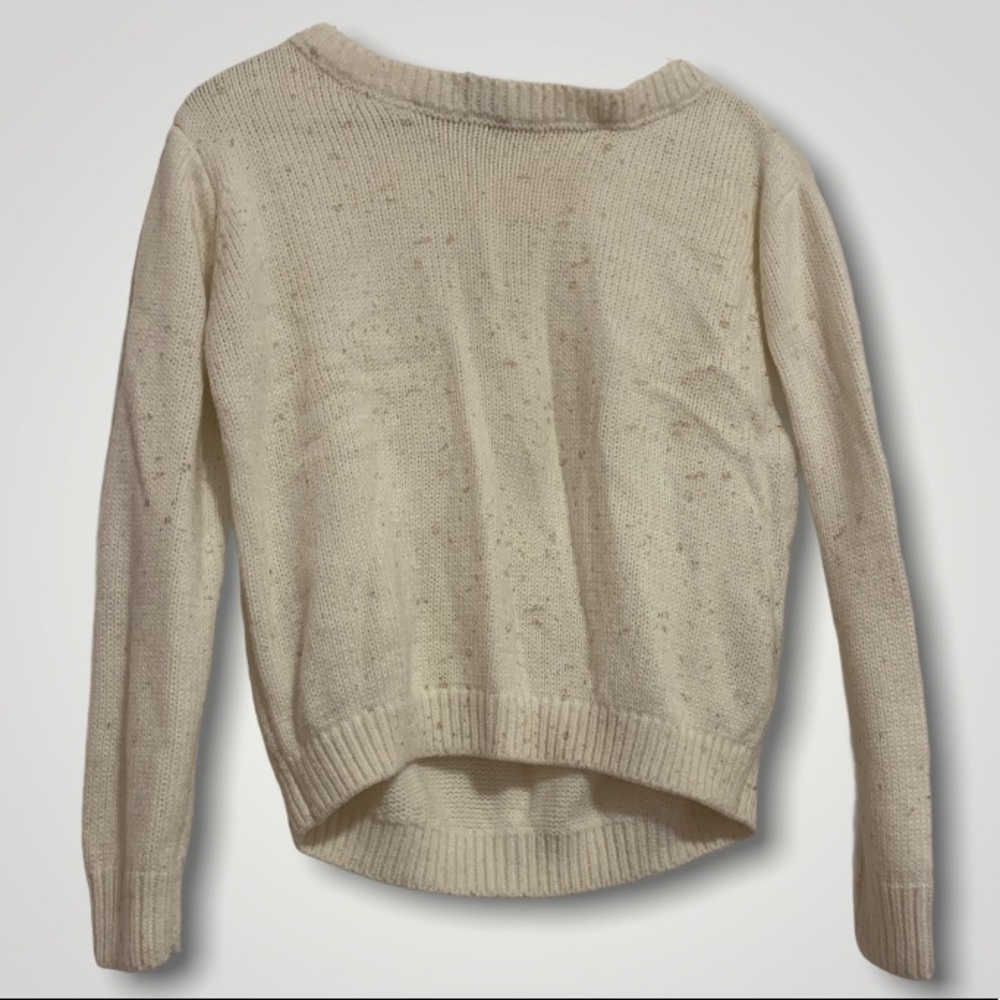 Forever Me Cream Knit Sweatshirt